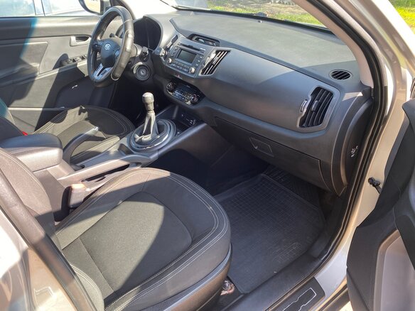 2012 Kia Sportage III, серебристый, 1230000 рублей - вид 10