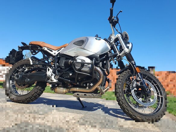 2017 BMW R Nine T Scrambler, серебристый, 1699000 рублей - вид 5