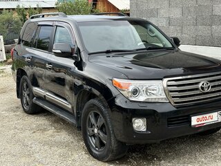 2012 Toyota Land Cruiser 200 Series Рестайлинг 1, чёрный, 4100000 рублей, вид 1