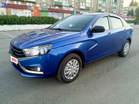 2021 Lada (ВАЗ) Vesta I, синий, 1129999 рублей - вид 2