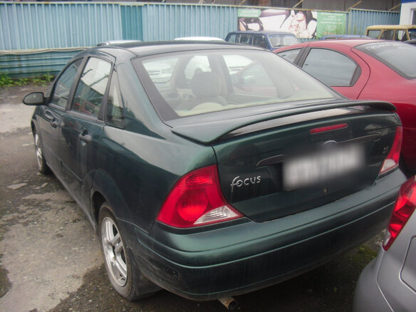 1999 Ford Focus I, зелёный - вид 1