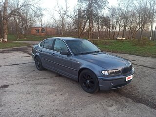 2003 BMW 3 серии 320i IV (E46) Рестайлинг, голубой, 790000 рублей, вид 4