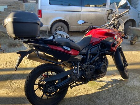 2014 BMW F 700 GS, красный, 525000 рублей, вид 4