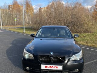 2006 BMW 5 серии 525xi V (E60/E61), чёрный, 1100000 рублей, вид 4
