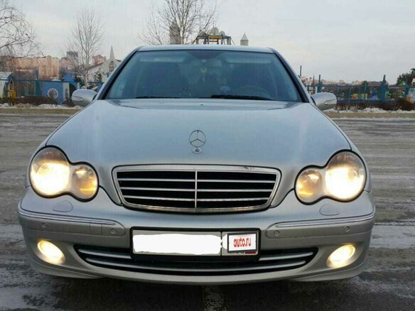 2006 Mercedes-Benz C-Класс 280 II (W203) Рестайлинг, серебристый - вид 2