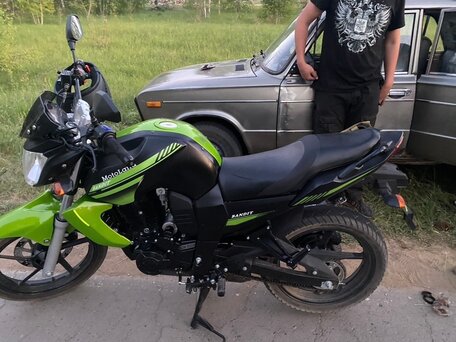 2022 Motoland Bandit 250, зелёный, 140000 рублей, вид 2