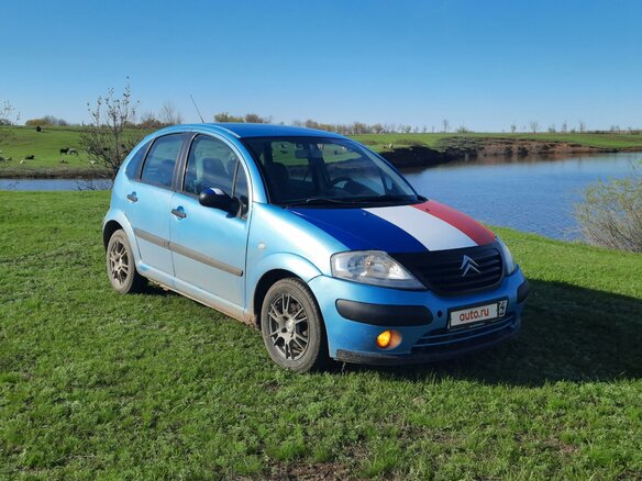 2004 Citroen C3 I, голубой