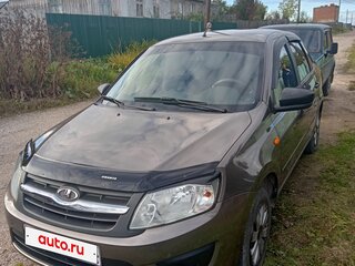 2016 Lada (ВАЗ) Granta I, серый, 430000 рублей, вид 1