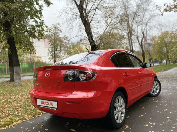 2007 Mazda 3 I (BK) Рестайлинг, красный - вид 9