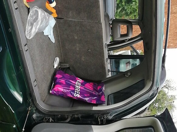 2001 Chevrolet Tracker II, зелёный - вид 12