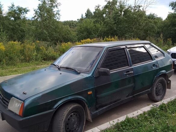 1996 Lada (ВАЗ) 2109, зелёный - вид 3