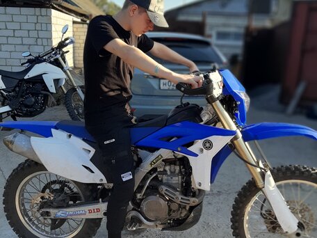 2012 Yamaha WR450F, синий, 500000 рублей, вид 5