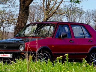 1987 Volkswagen Golf II, красный, 150000 рублей, вид 1