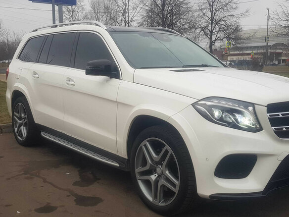 2016 Mercedes-Benz GLS 350 d I (X166), белый - вид 3