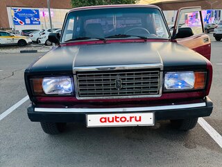 2005 Lada (ВАЗ) 2107, пурпурный, 220000 рублей, вид 3