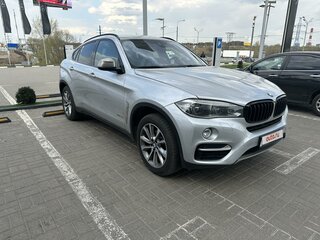 2015 BMW X6 30d II (F16), серебристый, 3900000 рублей, вид 2