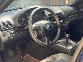 1998 BMW 3 серии 318i IV (E46), синий, 320000 рублей, вид 4