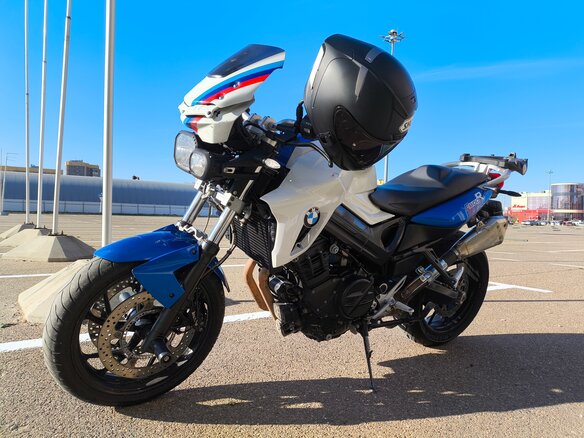 2014 BMW F 800 R, синий, 549000 рублей - вид 1