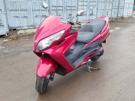 2010 Suzuki Burgman (SkyWave) 250, красный, 199000 рублей, вид 1