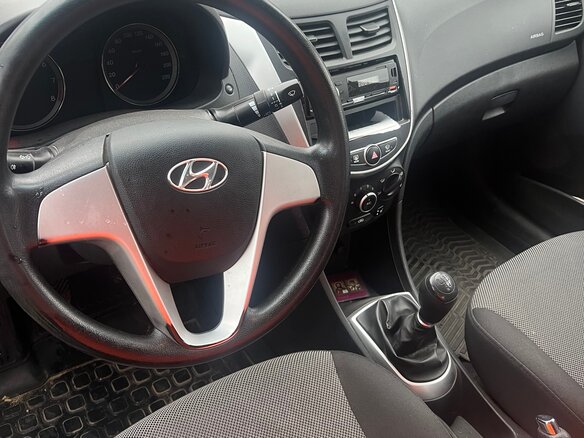 2013 Hyundai Solaris I, серый - вид 8