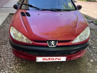2004 Peugeot 206, красный, 160000 рублей, вид 2