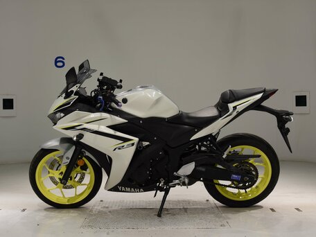 2018 Yamaha YZF-R3, белый, 490000 рублей, вид 2