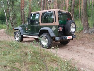 1997 Jeep Wrangler II (TJ), зелёный, 1250000 рублей, вид 3