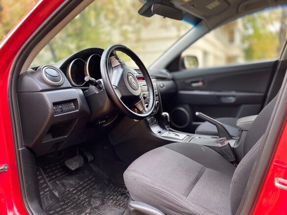 2007 Mazda 3 I (BK) Рестайлинг, красный - вид 11