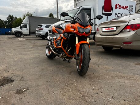 2003 Kawasaki Z 1000, оранжевый, 420000 рублей, вид 1