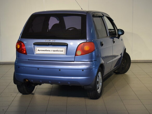 2007 Daewoo Matiz I Рестайлинг, голубой - вид 2