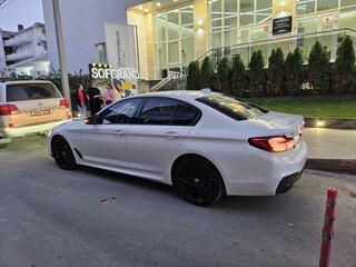 2020 BMW 5 серии 530d xDrive VII (G30/G31/G38), белый, 4600000 рублей, вид 2