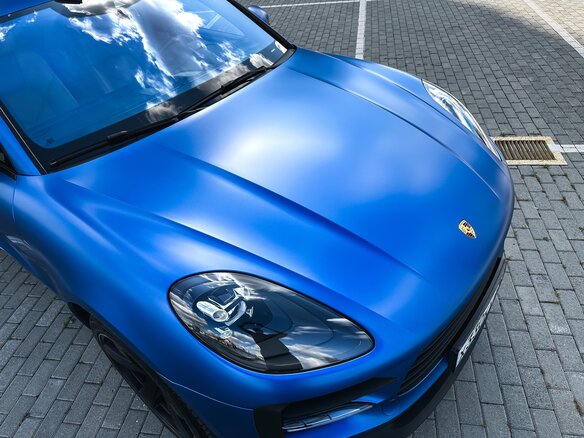 2019 Porsche Macan I Рестайлинг, синий, 4999000 рублей - вид 14