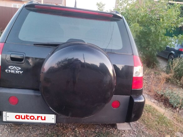 2009 Chery Tiggo (T11) I, чёрный, 500000 рублей - вид 6