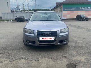 2007 Audi A3 II (8P) Рестайлинг 1, серый, 600000 рублей, вид 2