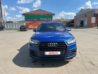 2016 Audi Q7 II (4M), синий, 3750000 рублей, вид 2