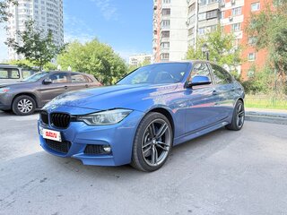 2017 BMW 3 серии 320i xDrive VI (F3x) Рестайлинг, синий, 2400000 рублей, вид 4