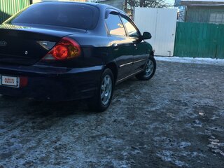 2008 Kia Spectra I Рестайлинг 2, синий, 225000 рублей, вид 4