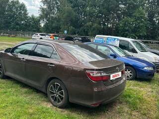 2018 Toyota Camry VII (XV50) Рестайлинг 2, коричневый, 2100000 рублей, вид 2