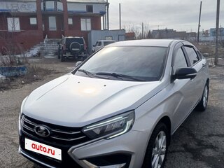2023 Lada (ВАЗ) Vesta I Рестайлинг (NG), серый, 1150000 рублей, вид 2