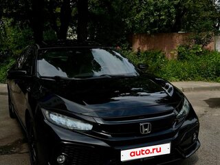 2018 Honda Civic X, чёрный, 1420000 рублей, вид 3