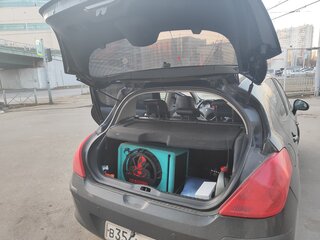 2008 Peugeot 308 I, чёрный, 285000 рублей, вид 5