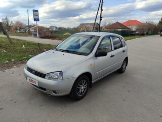 2007 Lada (ВАЗ) Kalina I, серый, 240000 рублей, вид 1