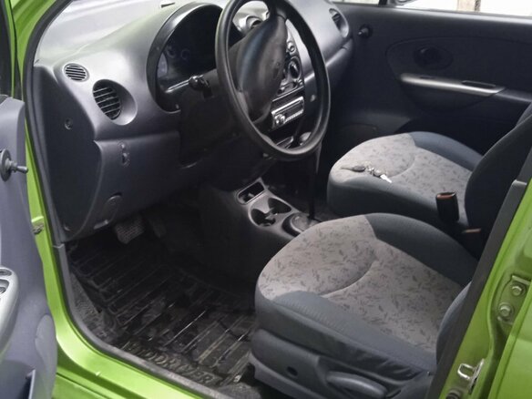 2005 Daewoo Matiz I Рестайлинг, зелёный, 300000 рублей - вид 4