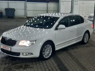 2009 Skoda Superb DSG II, белый, 1100000 рублей, вид 1