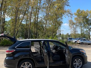 2014 Toyota Highlander III (XU50), чёрный, 3100000 рублей, вид 4
