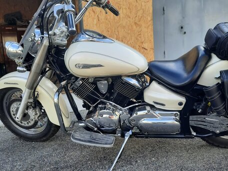 2003 Yamaha XVS1100, белый, 570000 рублей, вид 2