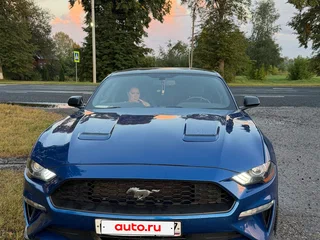 2018 Ford Mustang VI Рестайлинг, синий, 2350000 рублей, вид 4