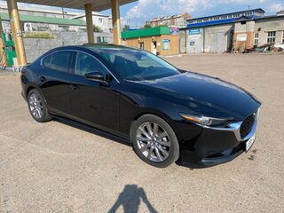 2019 Mazda 3 IV (BP), чёрный, 1650000 рублей, вид 2