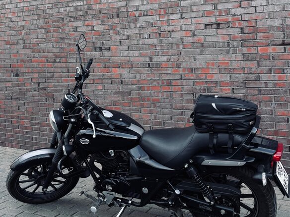 2016 Bajaj Avenger, чёрный, 180000 рублей - вид 7