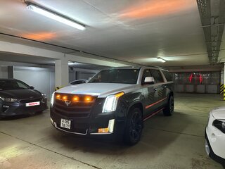 2016 Cadillac Escalade ESV IV, чёрный, 4950000 рублей, вид 3